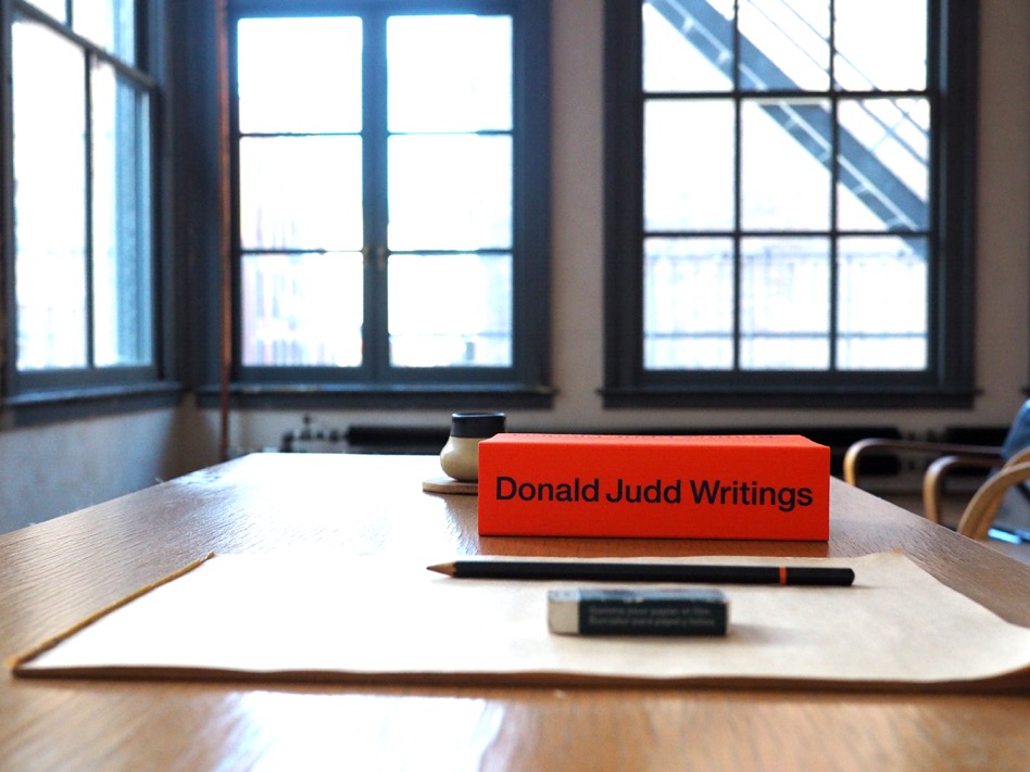 donald judd writings reveal new layer to his work